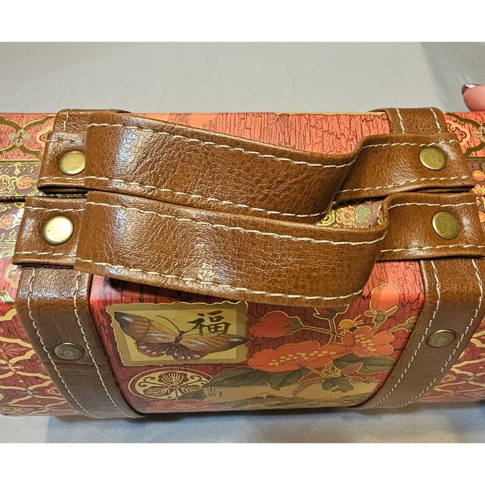 Punch Studio Decorative Case Hard Case Purse Keepsake Box Deco Art Oriental